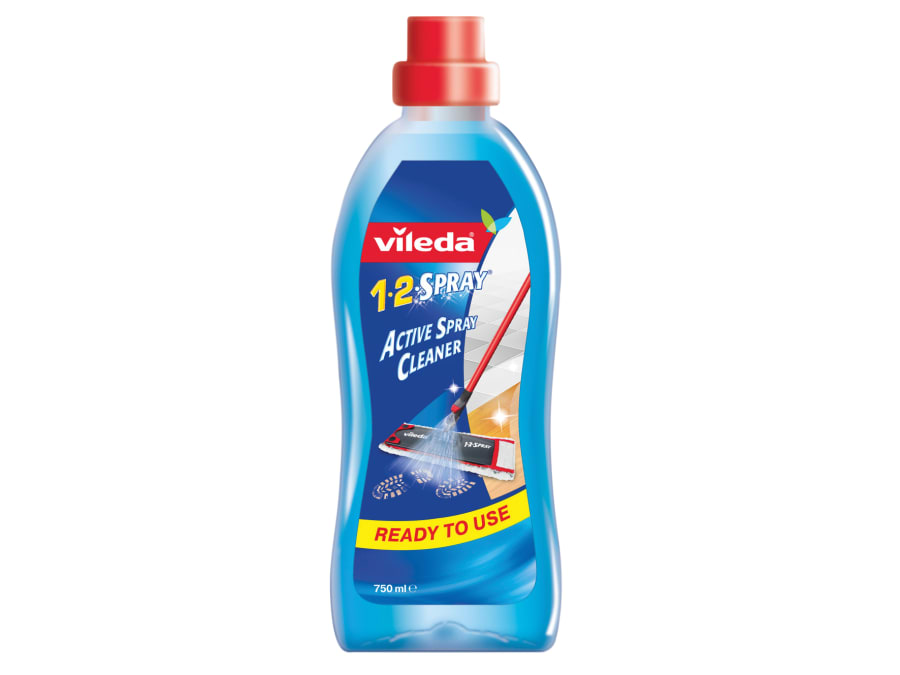 Vileda 164020 1-2 Spray Active Spray Cleaner 750ml