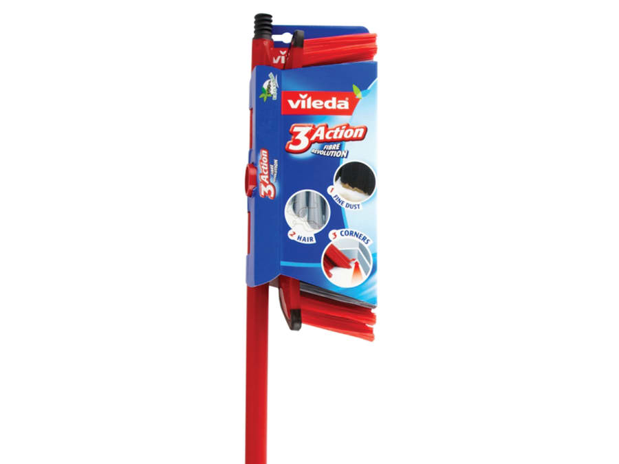 Vileda 142864 3Action Broom 330mm
