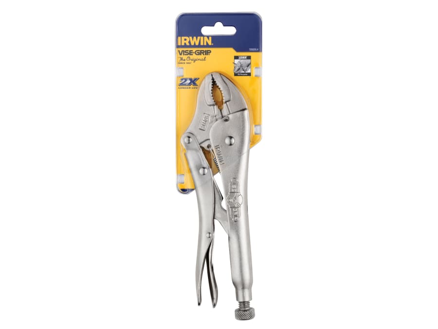 Irwin Vise-grip Irwin T0502EL4 254mm Curved Jaw Locking Pliers with Wire Cutter