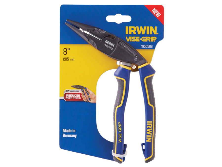 Irwin Vise-Grip 1950508 ErgoMulti Long Nose Pliers 200mm