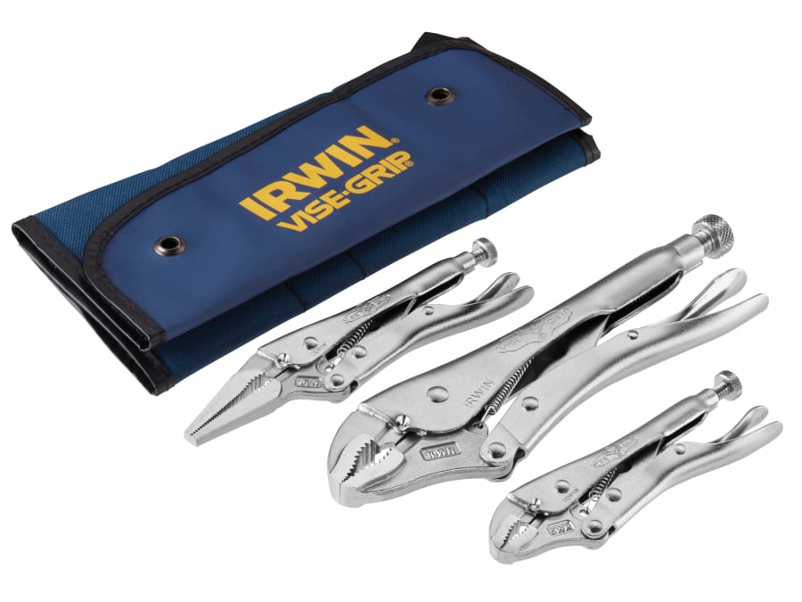 Irwin Vise-Grip TVG73 Locking Pliers Set 3 Piece