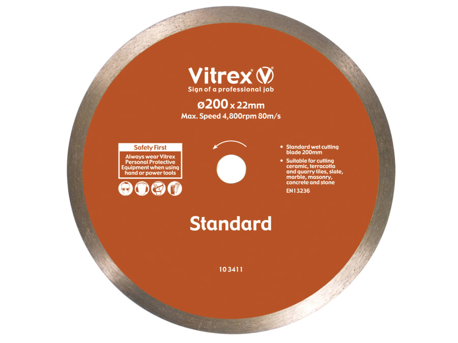 Vitrex 103411 200mm Diamond Blade