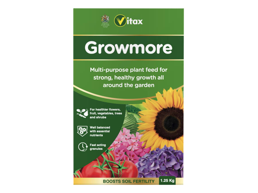 Vitax 6GR126 Growmore Granules 1.25kg