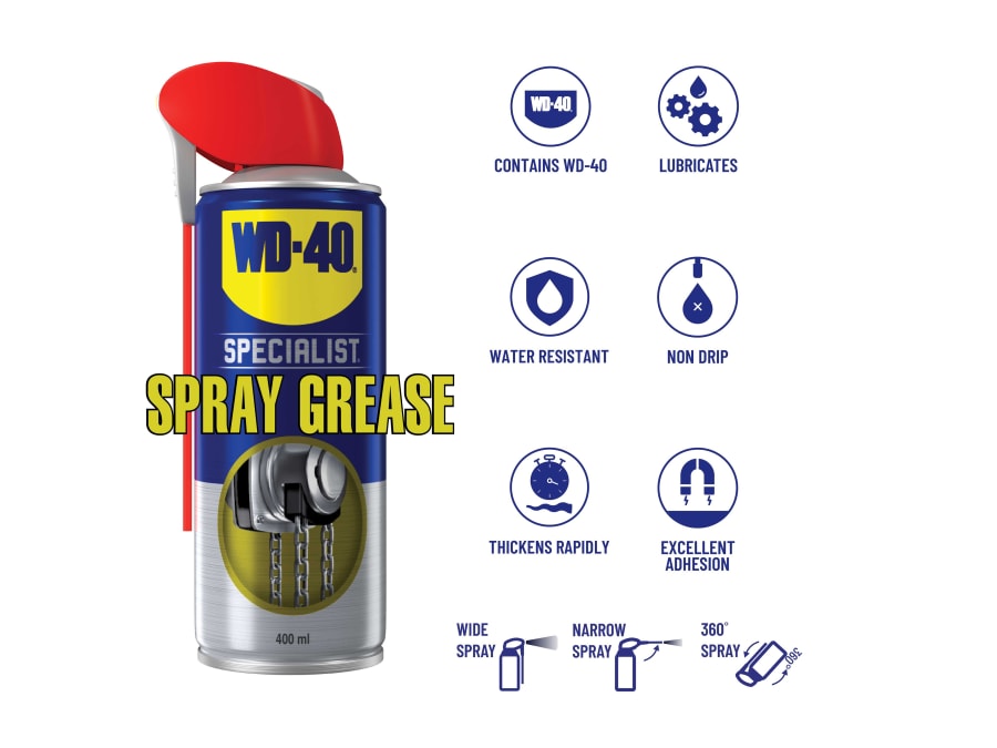 WD-40 44215 Specialist Spray Grease 400ml