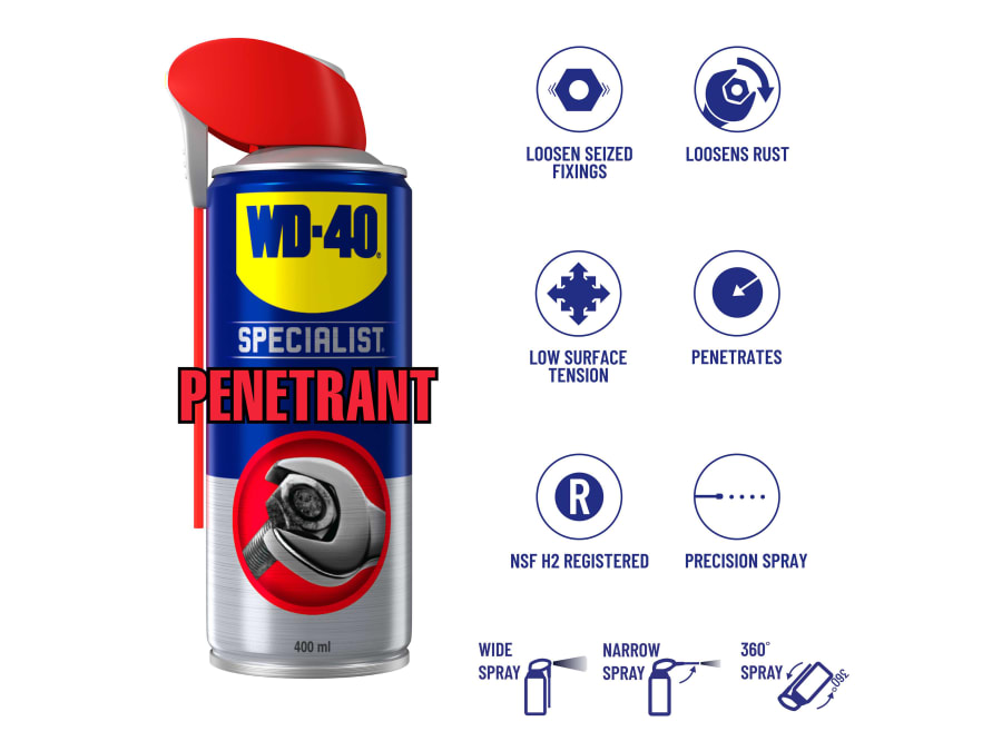WD-40 44362 Specialist Penetrant Spray 400ml