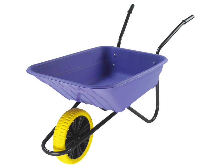 Walsall BSHLILPP 90L Lilac Polypropylene Wheelbarrow