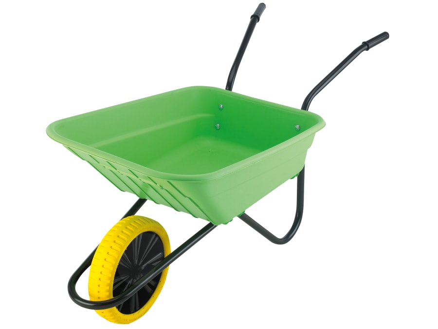 Walsall BSHLIMPP 90L Lime Polypropylene Wheelbarrow