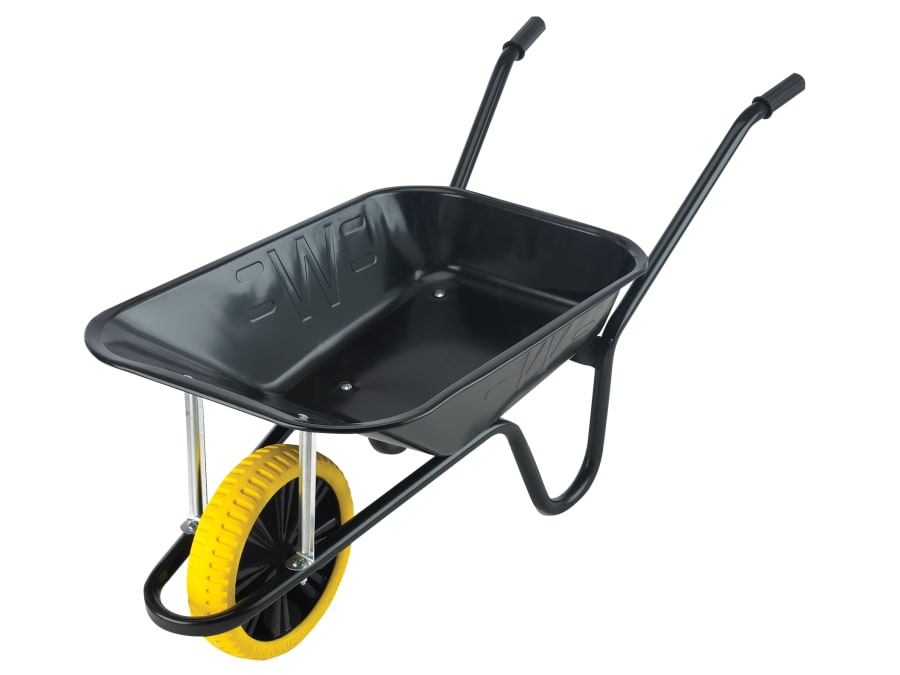 Walsall CBPP 85L Contractor Wheelbarrow with Puncture Proof Tyre