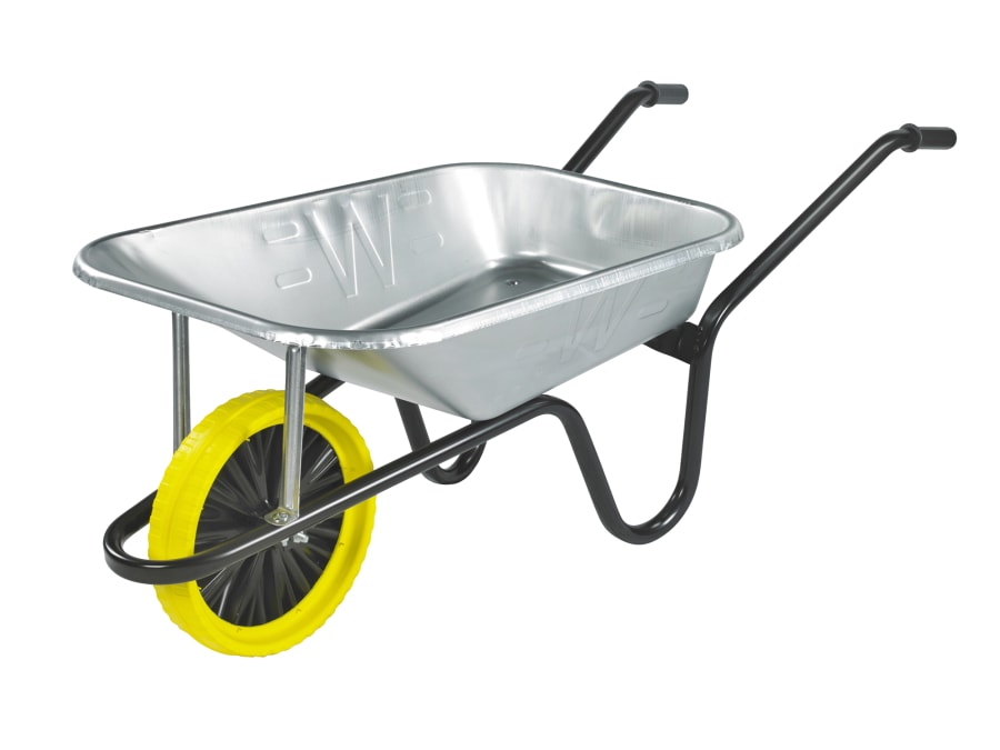 Walsall CGVPP 85L Galvanised Contractor Wheelbarrow
