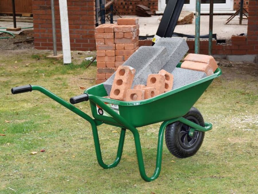 Walsall EGP 90L Heavy-Duty Wheelbarrow