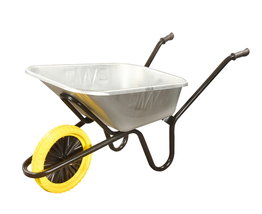 Walsall IGVPP 120L Galvanised Wheelbarrow