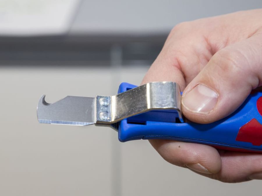 Weicon 10012844 Cable Stripper with Hook Blade