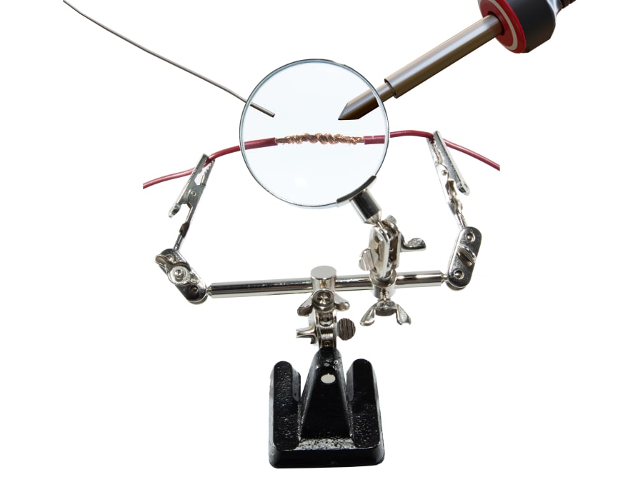 Weller WLACCHHB02 Helping Hands Holder with Magnifier