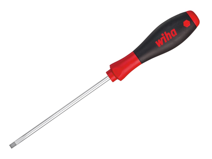 Wiha 00697 SoftFinish Slotted Screwdriver 4.5 x 125mm
