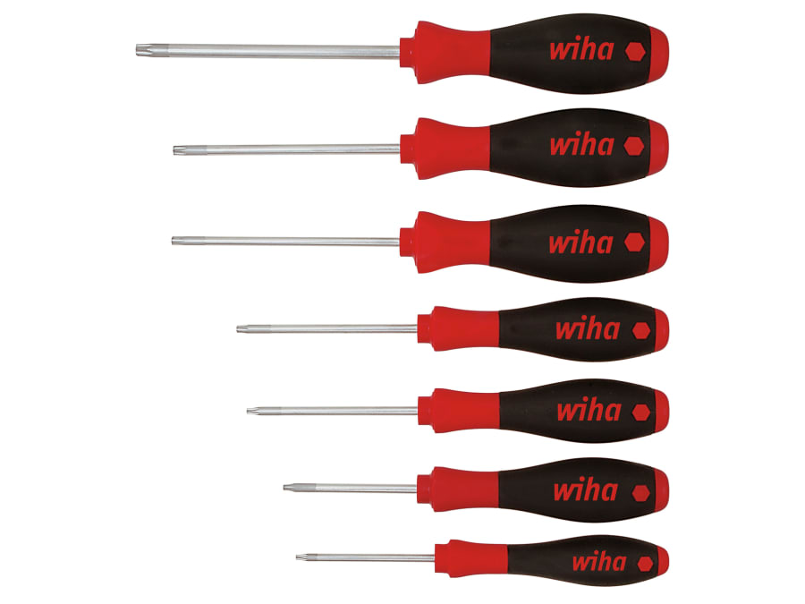 Wiha 01299 SoftFinish Torx Screwdriver Set 7 Piece