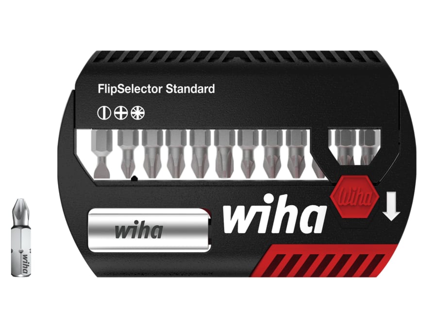 Wiha 39049 FlipSelector Bit Set 13 Piece
