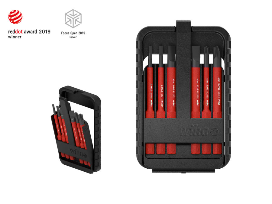 Wiha 43156 slimBit Hex Bit Set 7 Piece