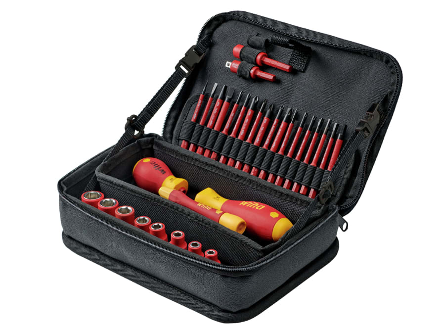 Wiha 43465 slimVario Electric Tool Set with Case