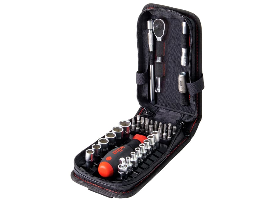 Wiha 44684 1/4in Nut Driver & Bit Set 40 Piece