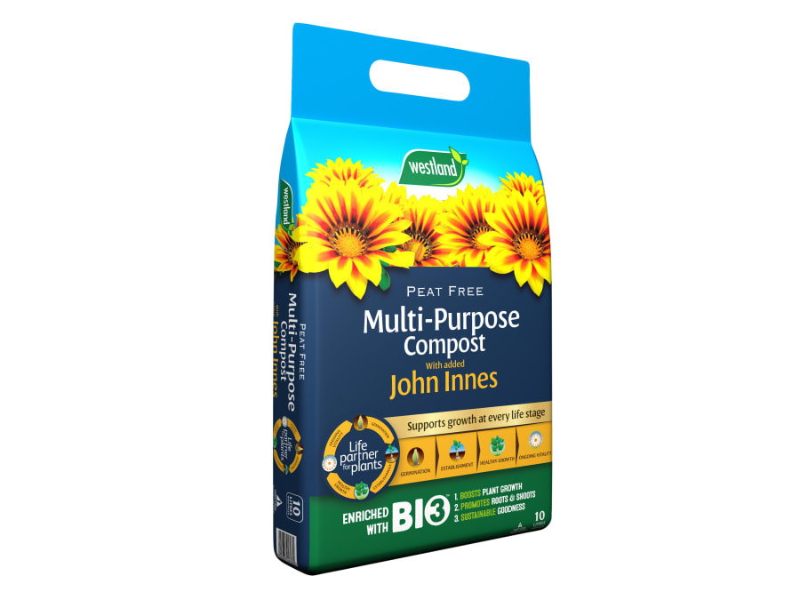 Westland 10100187 Peat Free Multi-Purpose Compost with John Innes 10 Litre