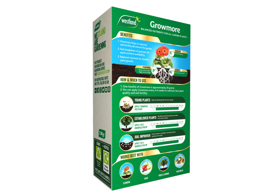 Westland 20600020 Growmore 1.5kg