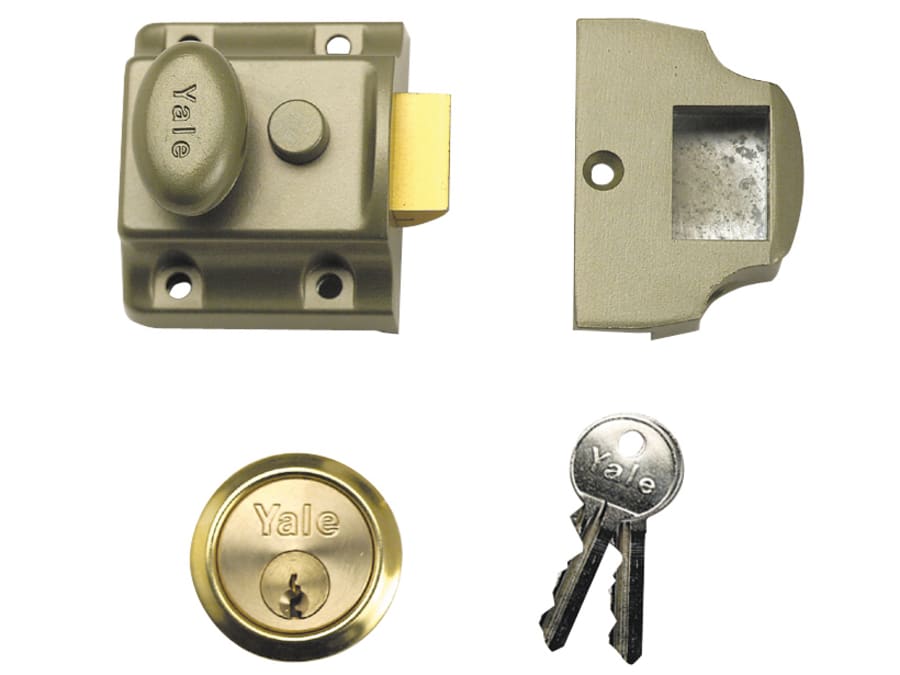 Yale Locks Yale 630723E11 40mm Backset Deadlatch with ENB Finish