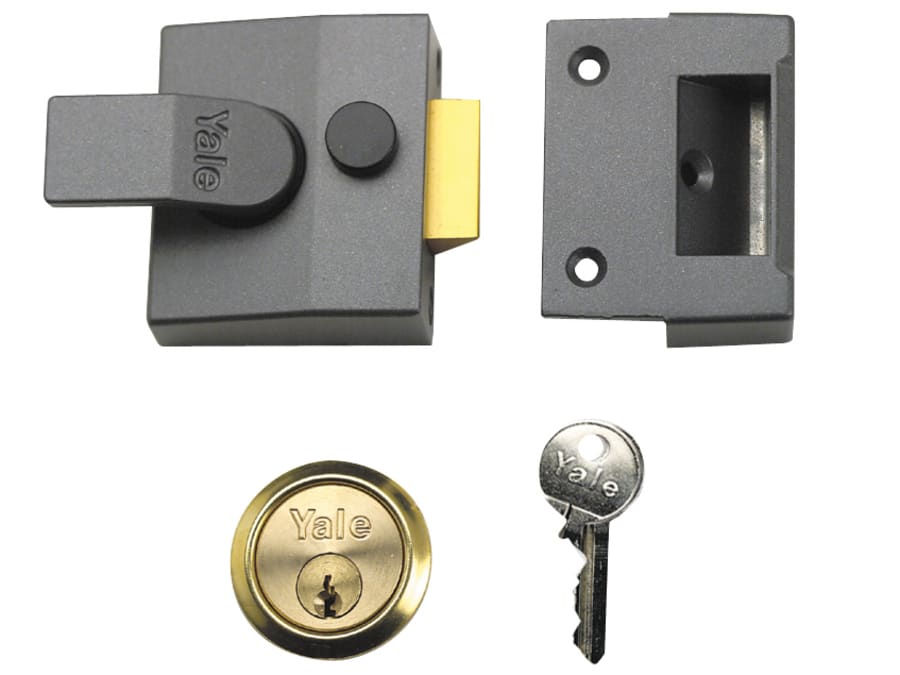 Yale Locks Yale 630084E11 40mm Standard Nightlatch DMG Finish