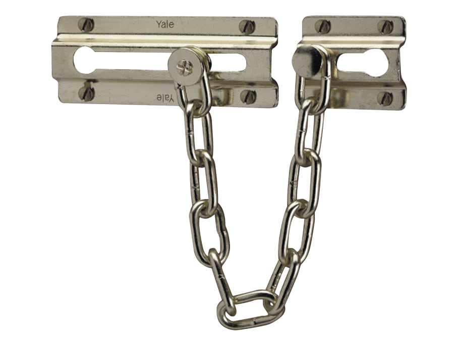 Yale Locks Yale 721037E11 Door Chain Chrome Finish