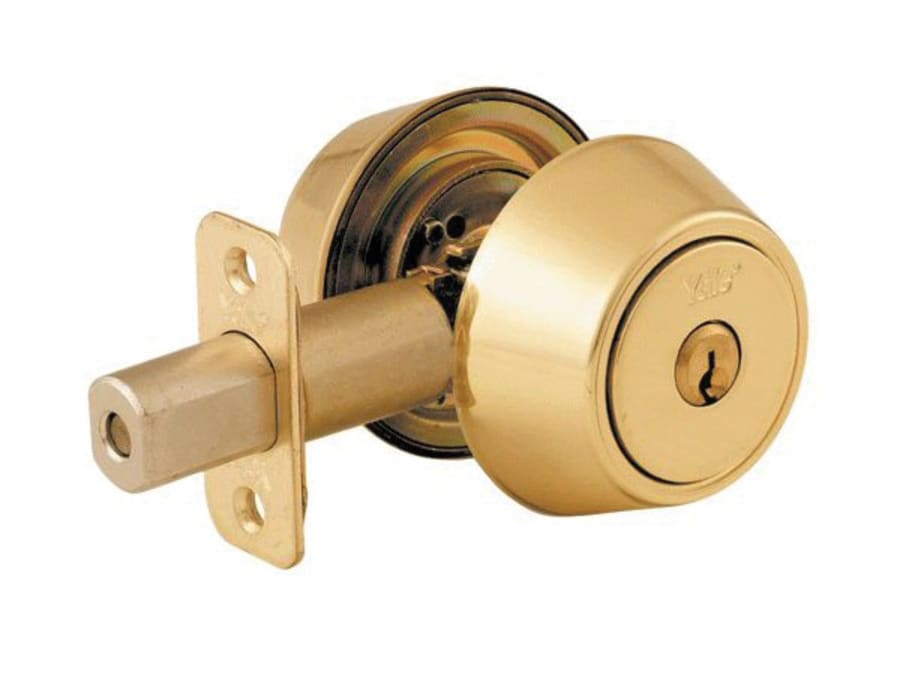 Yale Locks Yale 235211E11 Security Deadbolt Polished Brass