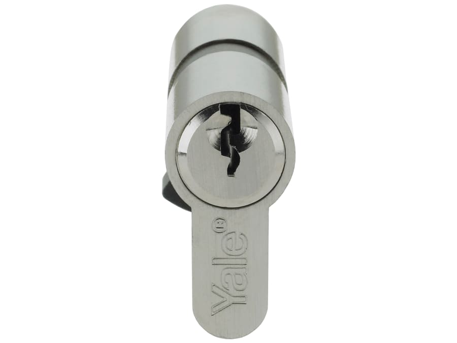 Yale Locks Yale PKM4050NP 40x50mm Euro Cylinder Lock Nickel Plated