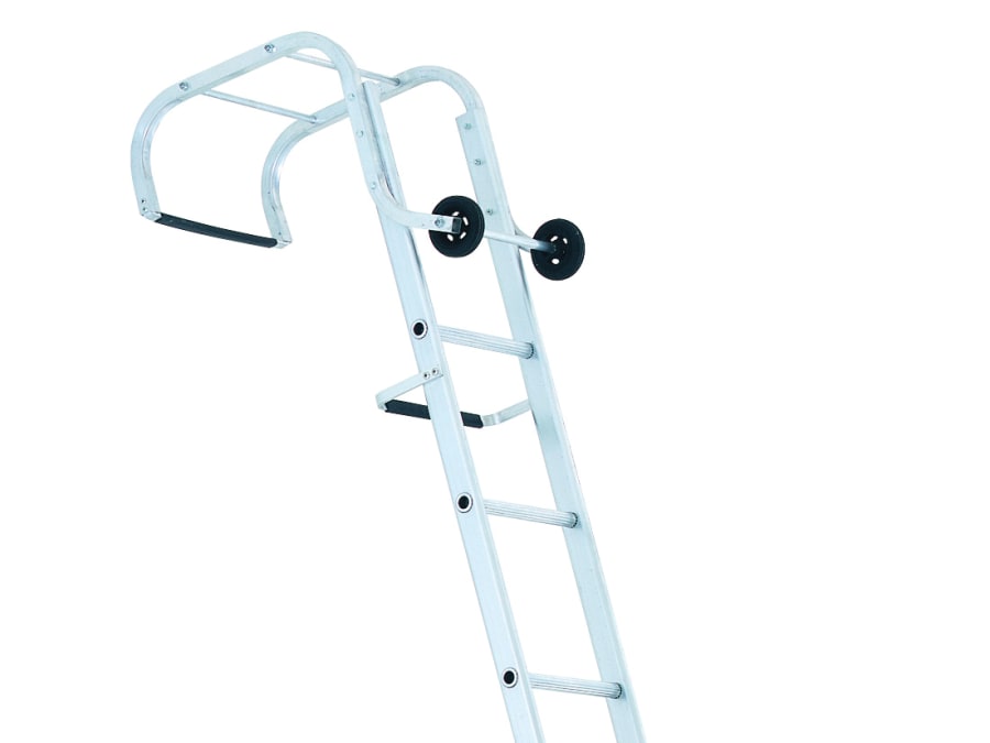 Zarges 100651 1-Part Industrial Roof Ladder 4.95m 15 Rungs