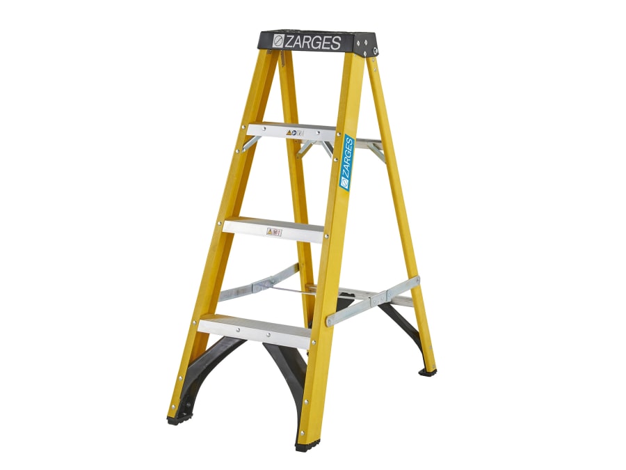 Zarges 300514 Fibreglass Swingback Steps 1.05m 4 Rungs