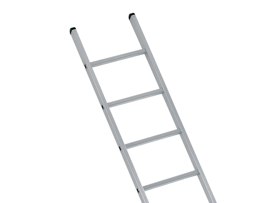 Zarges 41547 Industrial Single Aluminium Ladder 2.21m 7 Rungs