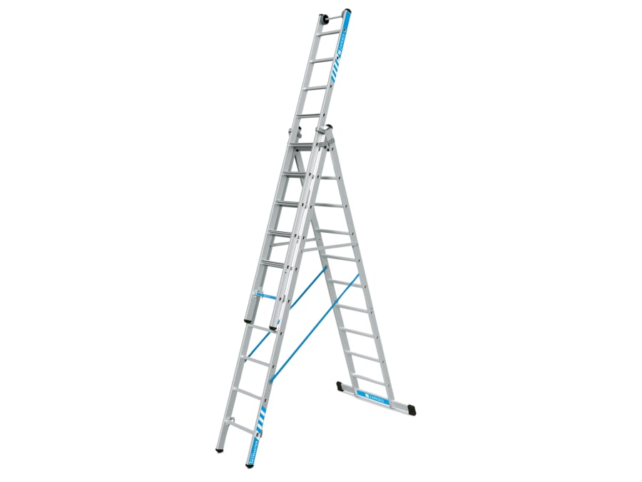 Zarges 41579 Skymaster Plus X 3-Part Combination Ladder