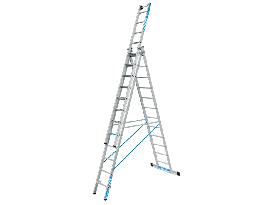 Zarges 41580 3-Part Combination Ladder