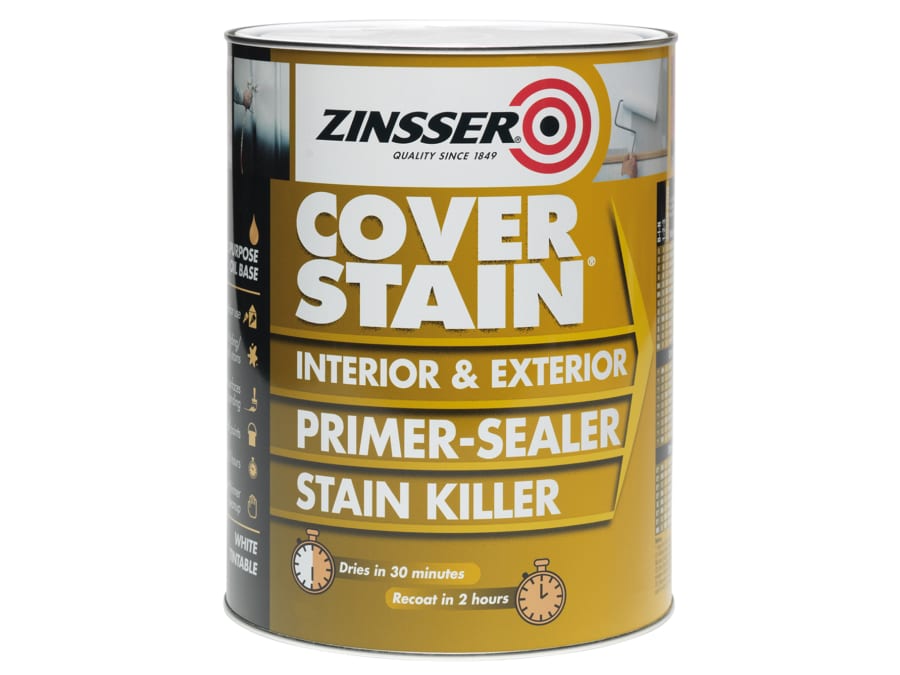 Zinsser ZN7080001C1 Cover Stain Primer Sealer 2.5 Litre