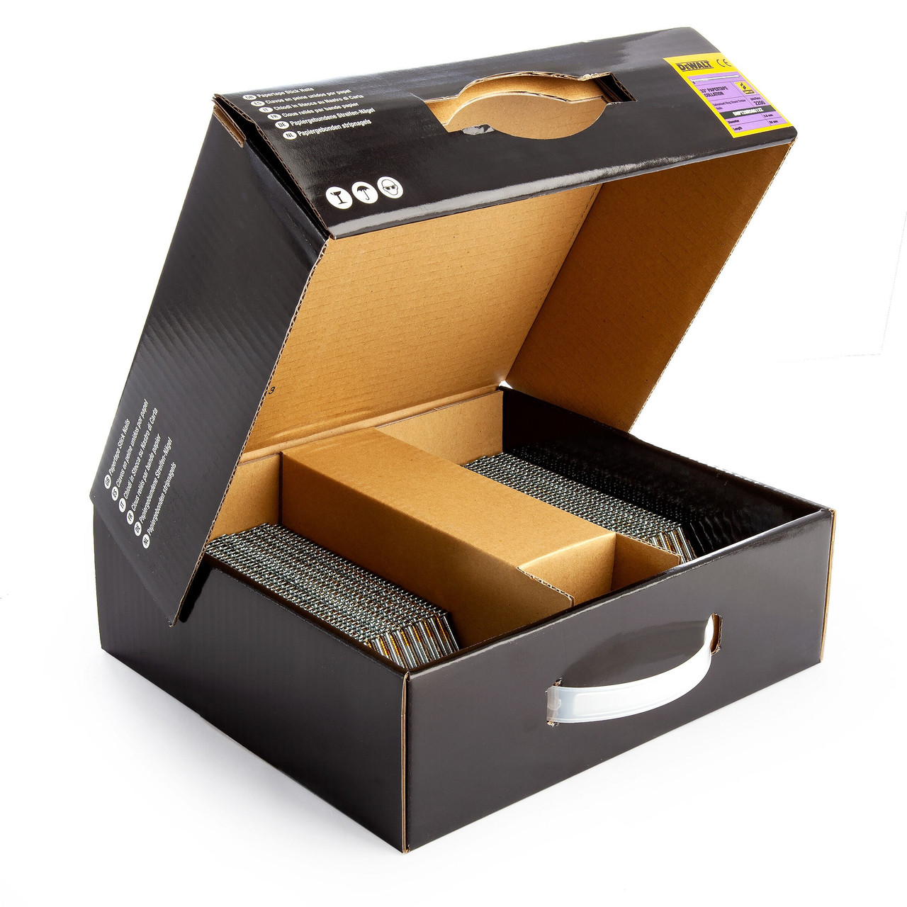 Dewalt DNPT28R50G12Z 2.8 × 50mm Galvanised Ring Shank Nails 33º