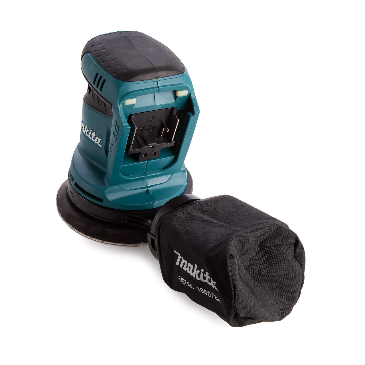 Makita DBO180Z 18V Random Orbital Sander 125mm