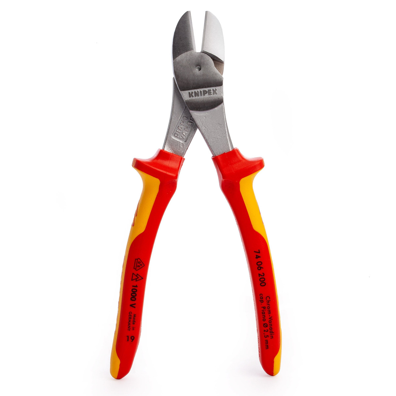 Knipex 7406200SB VDE High Leverage Diagonal Cutter 200mm