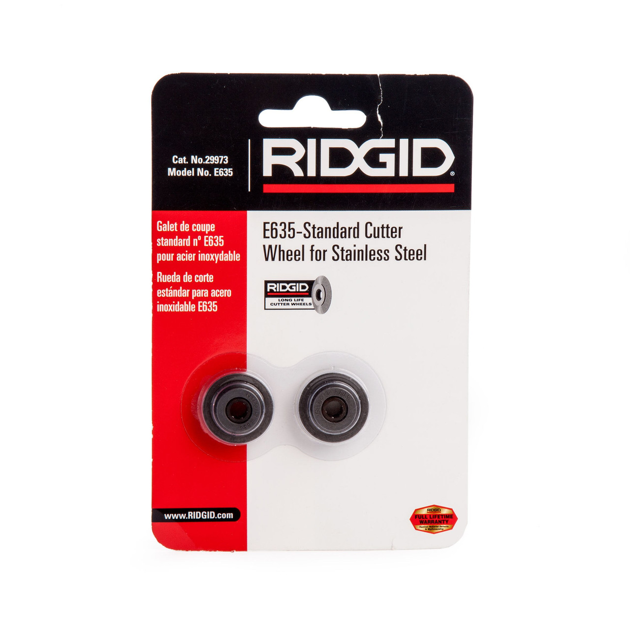 Ridgid 29973 E-635 Cutter Wheels with 2