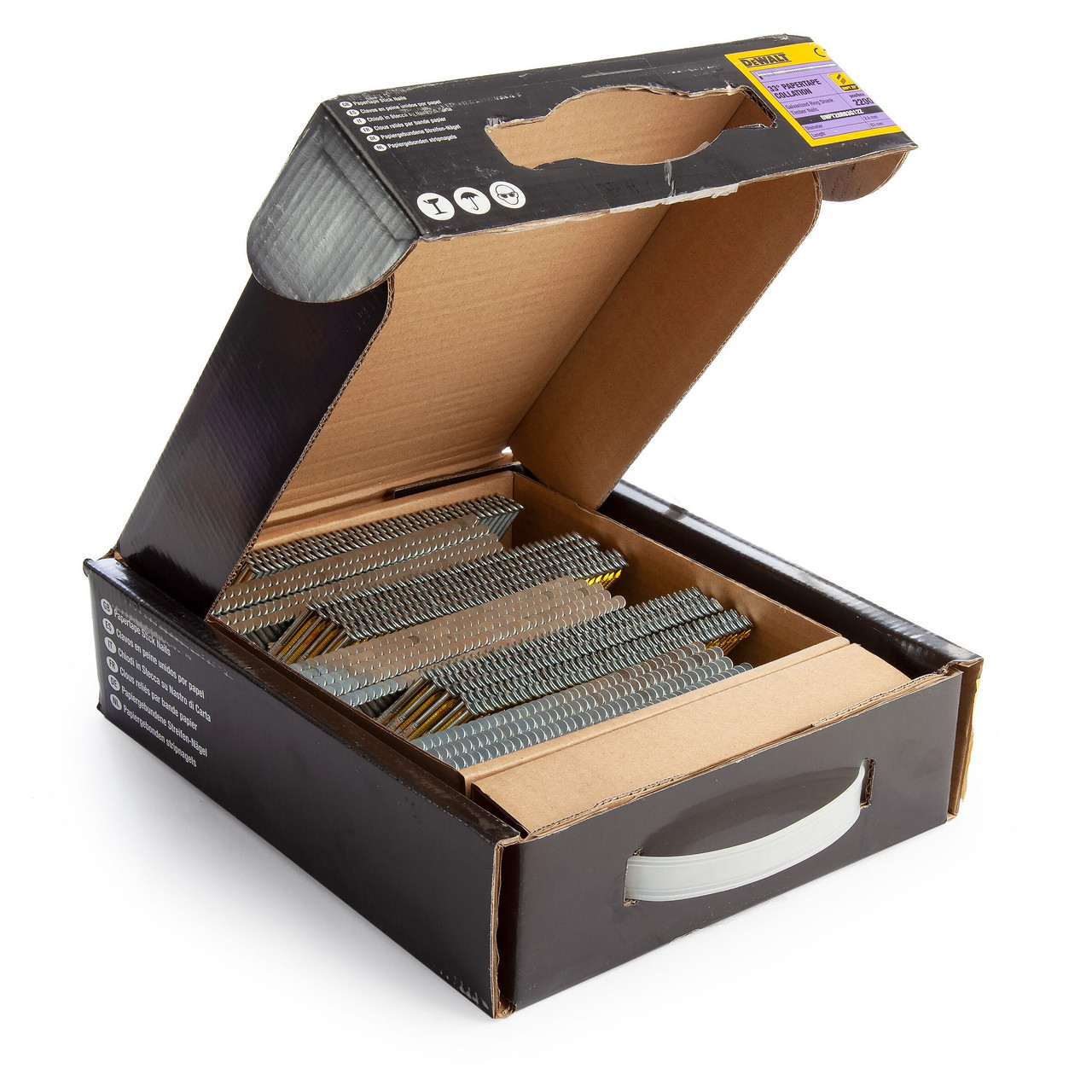 Dewalt DNPT28R63G12Z 2.8 × 63mm Galvanised Ring Shank Nails 33º