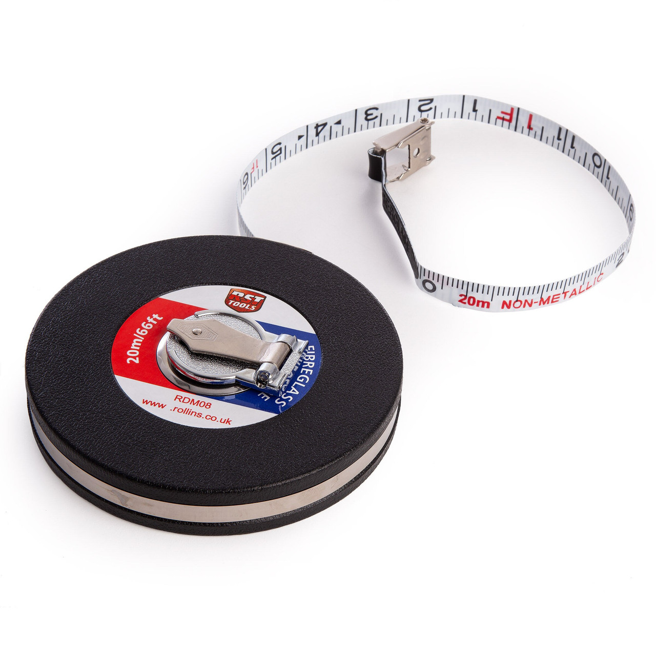 Rst RDM08 Fibreglass Tape Measure 20m