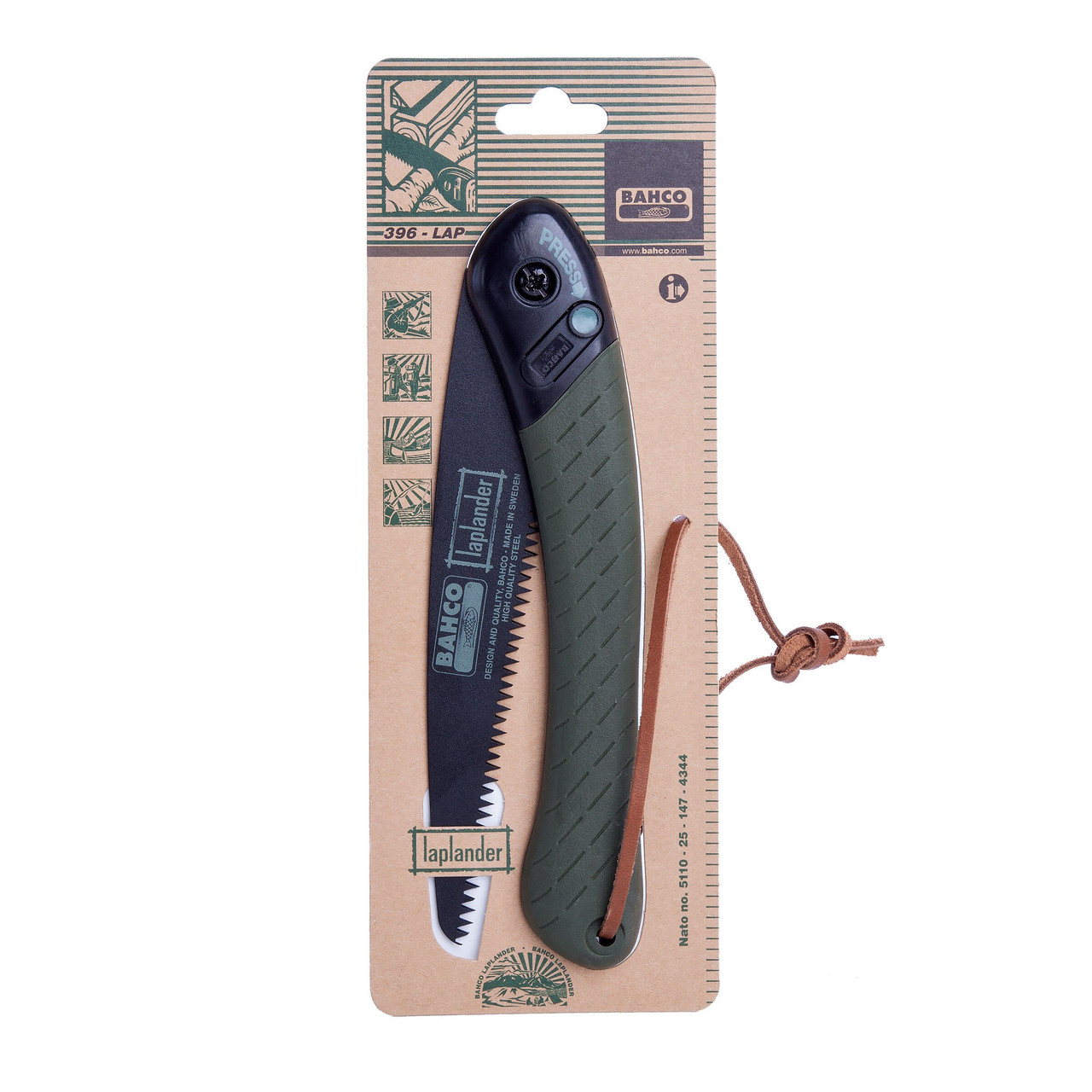 Bahco 396LAP Folding Pruning Saw 190mm