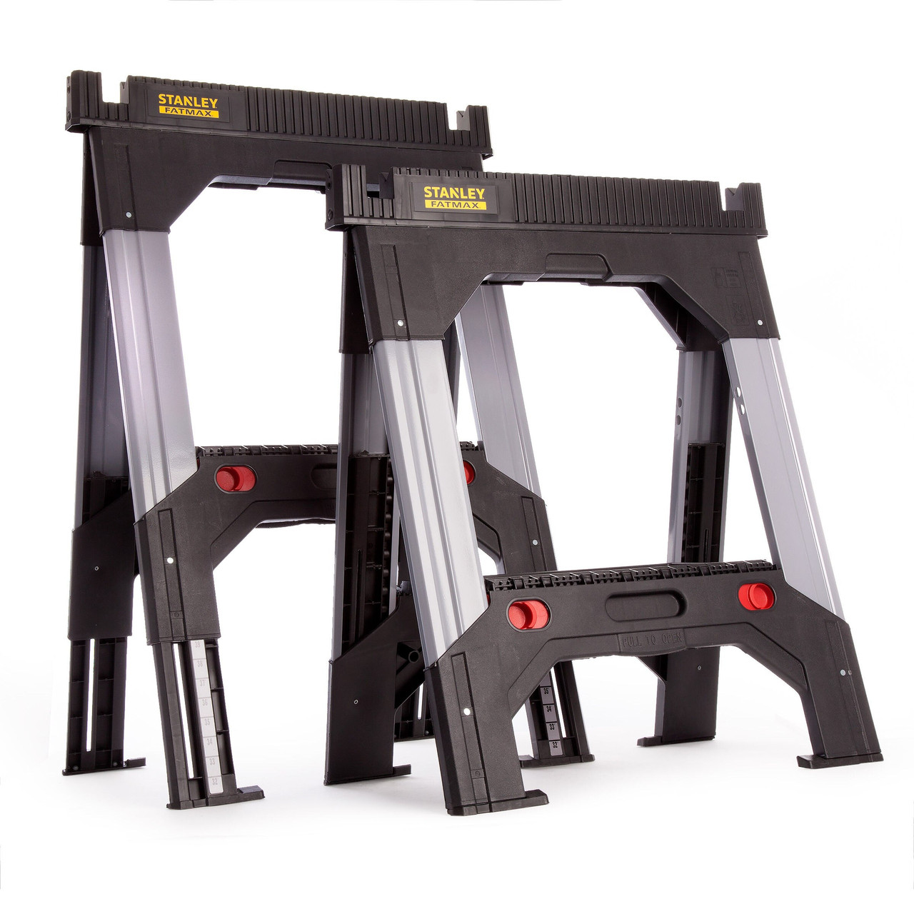 Stanley 1-92-980 FatMax Aluminium Telescopic Sawhorse Twin Pack
