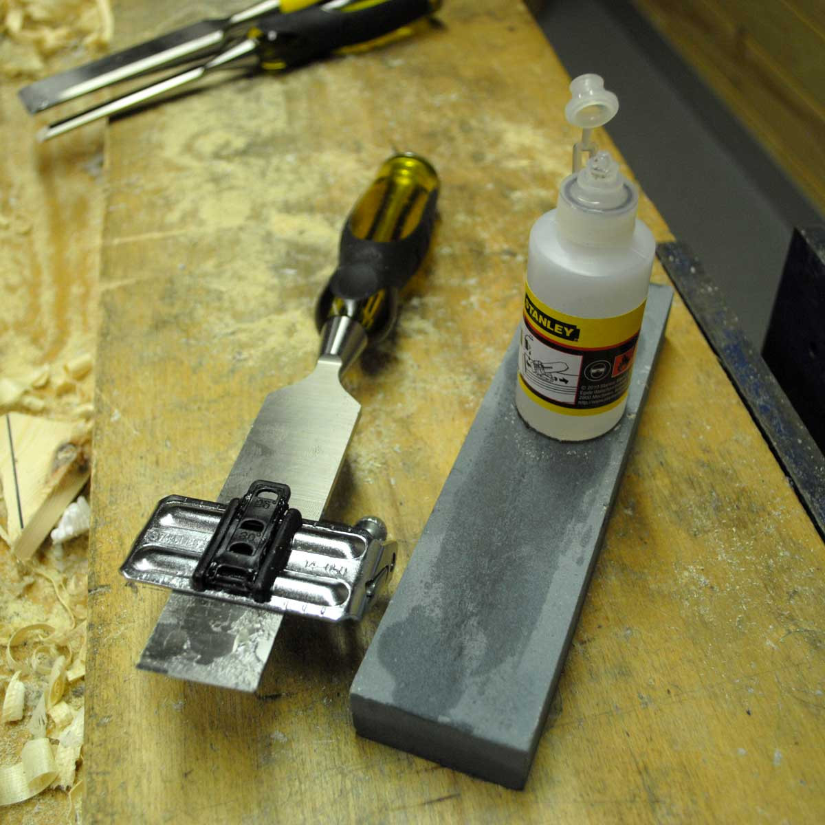 Stanley 016050 Oilstone with Honing Guide