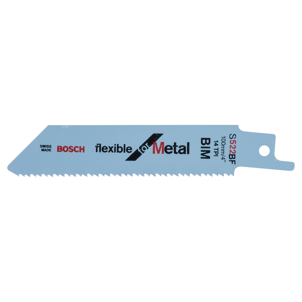 Bosch 2608656011 Flexible Reciprocating Saw Blade for Metal 100mm