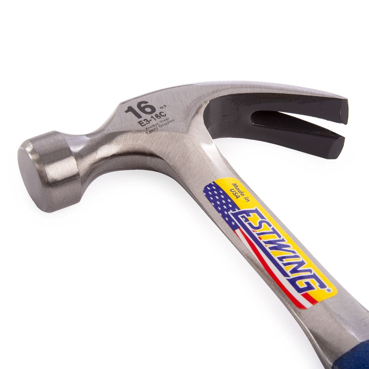 Estwing E316C 16oz Curved Claw Hammer with Vinyl Grip