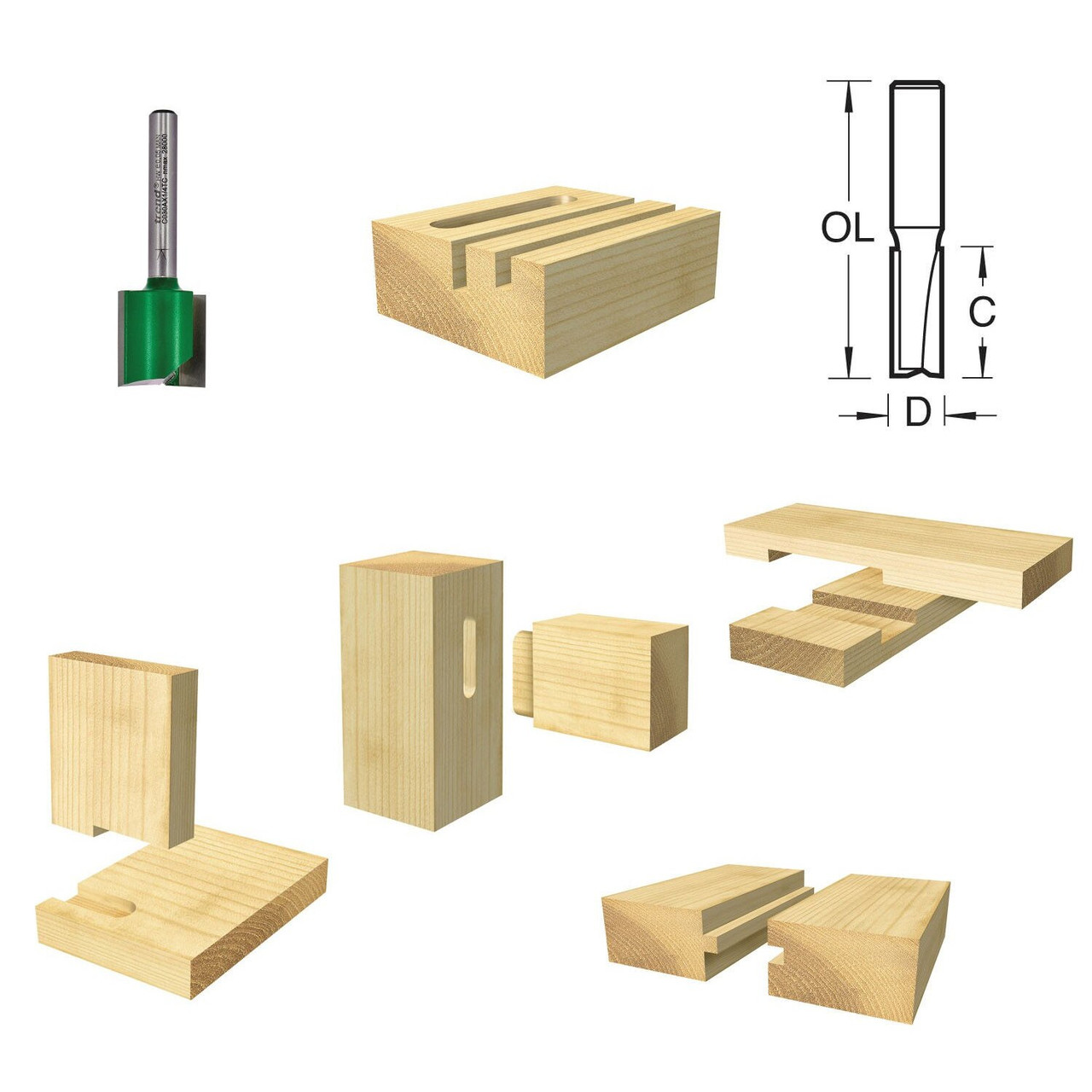 Trend C030AX14TC Two Flute Cutter 20mm Diameter