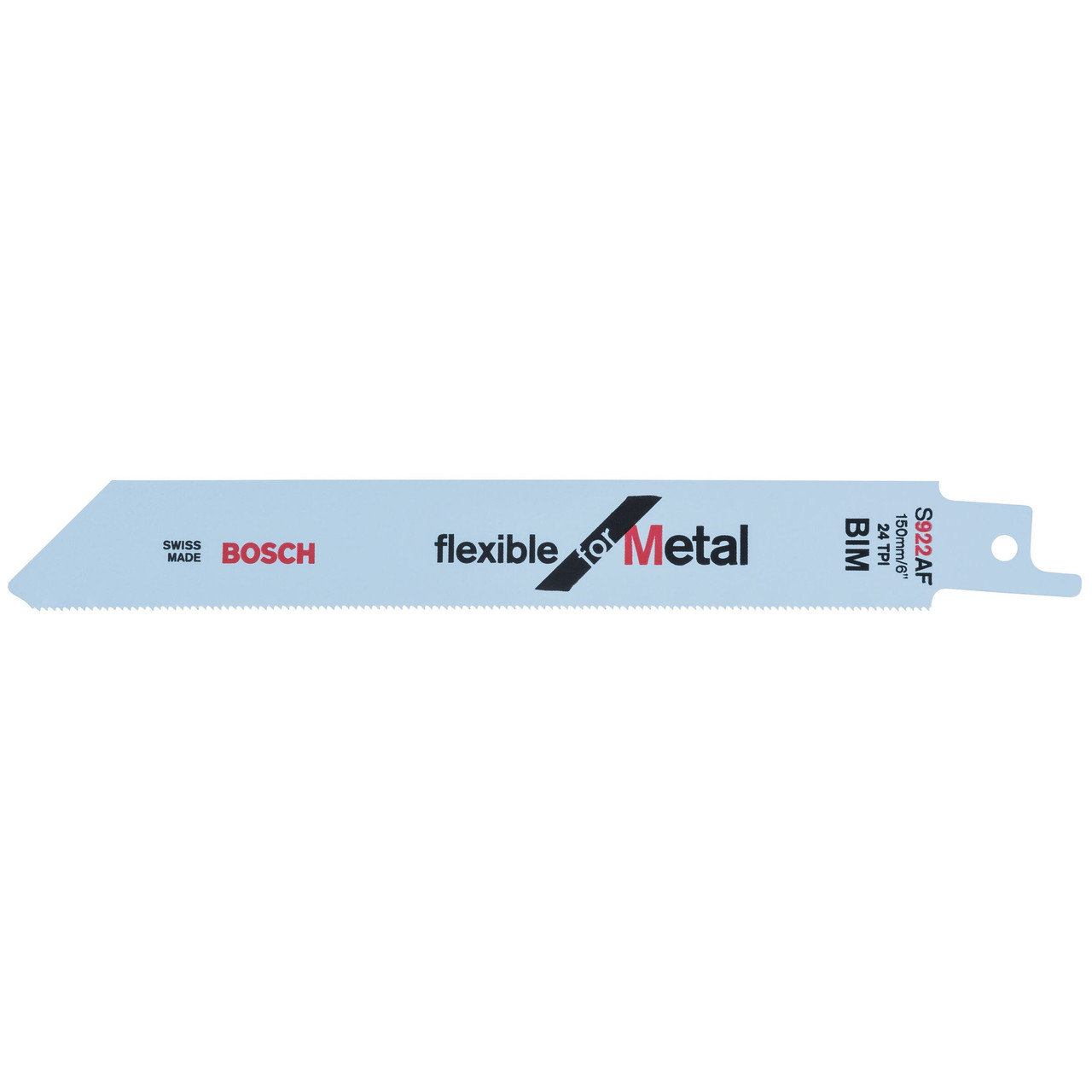 Bosch S922AF 150mm Metal Reciprocating Saw Blade (Pack of 5)