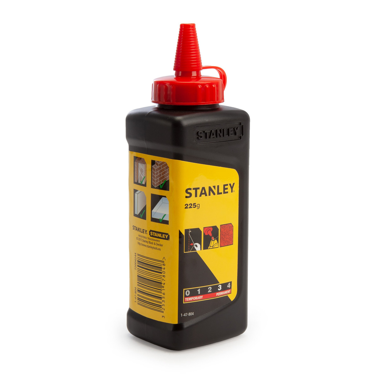 Stanley 147804 Red Builders Chalk 225g